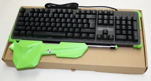 Mechanical Gaming Keyboard w Palm Rest Customizable RBG Backlight KB-G9 (QTY 10) - Picture 1 of 3