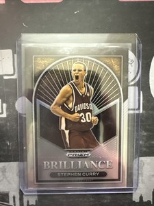 2023-24 Prizm Draft Picks Stephen Curry Brilliance Silver #18 Golden State