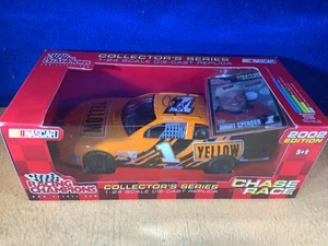 J9-44 JIMMY SPENCER #1 YELLOW - AUTOGRAPHED - 2002 MONTE CARLO - CHASE THE RACE - Picture 1 of 10