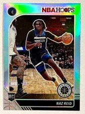 NAZ REID 2019-20 NBA HOOPS PREMIUM STOCK TEAL PRIZM ROOKIE CARD RC #253