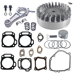 70mm Flat Top Piston Flywheel 10krpm 3.303 Billet Rod For Predator 212cc 196cc - Picture 1 of 10