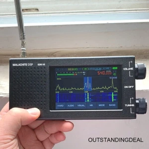 Malachite Malahit DSP SDR Radio Receiver V5 1.10D Firmware Shortwave Radio - Picture 1 of 10