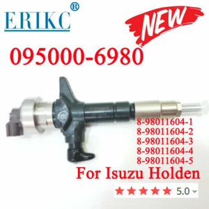Diesel Fuel Injector 8-98011604-5 095000-6980 for Isuzu Holden 3.0L 4JJ1 - Bild 1 von 7