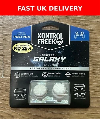 KontrolFreek FPS Freek Galaxy Thumbstick Grip/Cap - White PS4 / PS5 - Image 1 of 4