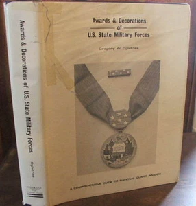 Awards and Decorations of U.S. State Military Forces. GW Ogletree - SIGNED 1st. - Picture 1 of 2