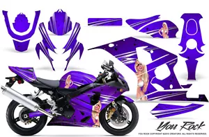 SUZUKI GSXR GSX 600 750 2004-2005 GRAPHIC KITS CREATORX DECALS STICKERS YRPR - Photo 1/1