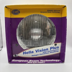 Hella 002395301 Vision Plus Halogen Conversion Headlamp HB2 Round Clear New - Picture 1 of 5