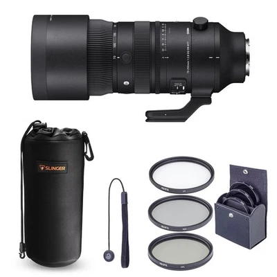 Sigma 70-200mm f/2.8 DG DN OS Sports Lens for Sony E + Case + Filter +Cap Tether - Image 1 of 4