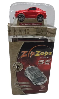 NEW/SEALED Zip Zaps Micro RC Red Ford Mustang GT Concept - Special Edition - Image 1 of 4