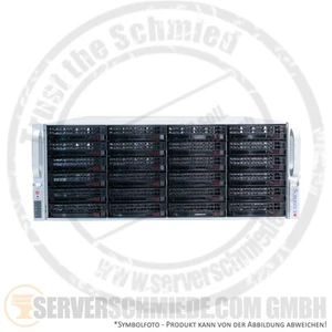 Supermicro CSE-847B X11DPH-T 4U 2x Intel Gold 6138 128GB 2x240 GB 2x1200W - Bild 1 von 6