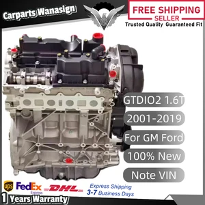 GTDIQ2 Long Block Engine Assembly Fit For 1998-2019 Ford Escape Focus 1.6T 1.5T - Picture 1 of 6