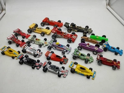 Vintage 70s Hong Kong Diecast Formula 1 Car 20 PC LOT Summer Funrise Corgi Style - Image 1 of 4