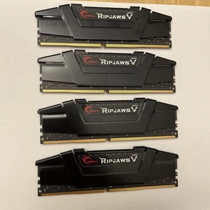 G.SKILL Ripjaws V Series 32GB 288-Pin PC RAM DDR4 3200 (PC4 25600) 2 2x16 pairs - Afbeelding 1 van 6