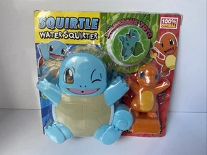 Pokémon Squirtle Water Squirter Bulbasaur Yoyo Charmander Pull Back Brand New - Picture 1 of 13