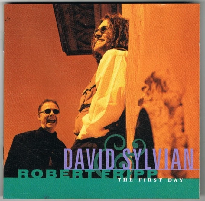 CD -David SYLVIAN & Robert FRIPP - THE FIRST DAY - german Press + PROMO SHEET - Bild 1 von 3