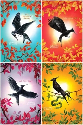 Hunger Games Deluxe Edition with Stenciled Edges 4 books Boxset Paperback - Image 1 of 4