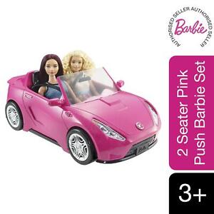 Barbie Autre Glam Convertible Sports, Toy Vehicle for Doll, Pink Car