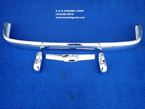 1951 BUICK SPECIAL 4-PIECE REAR BUMPER TRIPLE CHROME SHOW QUALITY - Picture 1 of 5