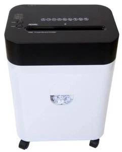 Trituradora de papel microcorte 14 hojas Royal Crosscut arranque/parada automática - Imagen 1 de 3