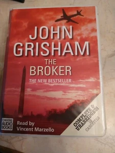 John Grisham The Broker Audio Cassette Unabridged Used Condition - Picture 1 of 2