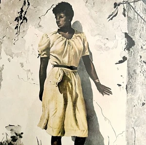Wyeth Portrait Of Beautiful Maid At Farmhouse 1948 Lithograph Art Print HM1E - Picture 1 of 2