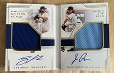 KOWAR/RYAN 2022 National Treasures-RC DUAL SIGNATURE MATERIALS BOOKLET #30/99
