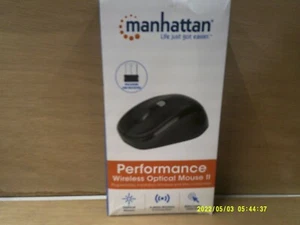Manhattan Proformance Wireless Optical Mouse 2 included USB Receiver - Picture 1 of 1