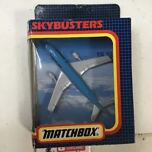 1987 MATCHBOX SKY BUSTERS BLUE KOREAN AIR AIBUS 300 SB-28 JET AIRPLANE MIB SPAIN - Picture 1 of 7