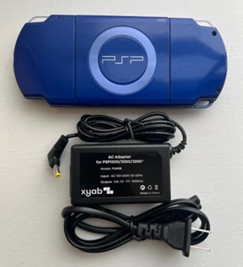 PSP 2000 Console OEM - Metallic Blue - Good Condition + Sony Memory Card 1GB - Picture 1 of 4