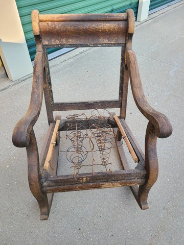 Antique Wooden Rockers To Restore Cover