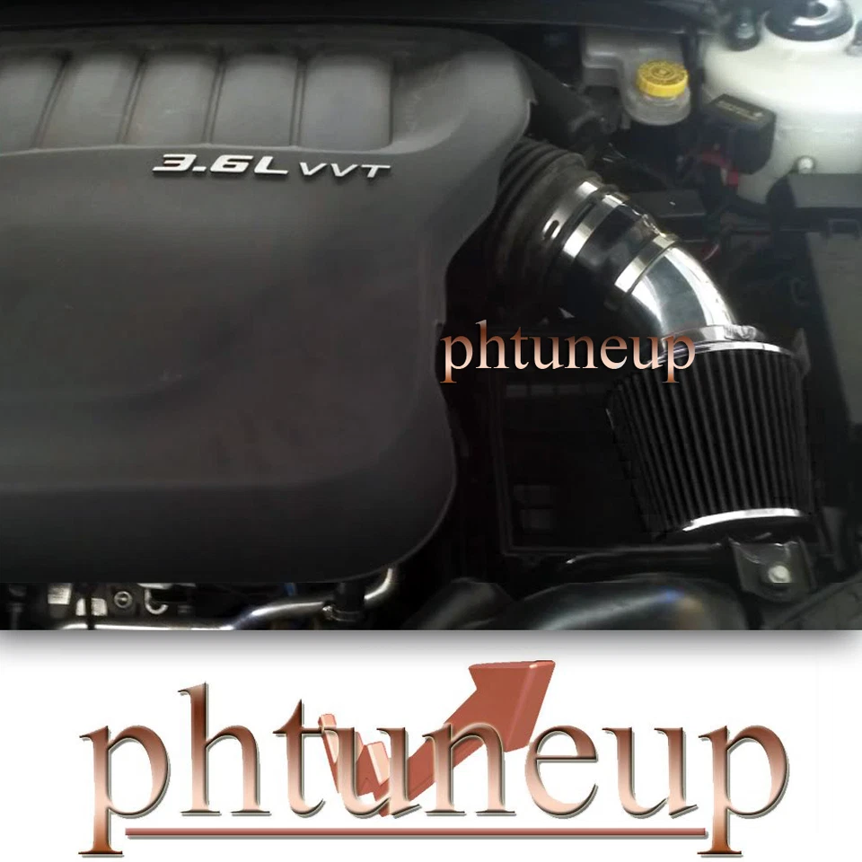 KIT ADMISIÓN AIRE NEGRO PARA DODGE JOURNEY AVENGER 2011-2015 Chrysler 200 3,6 L Foto 1 de 1