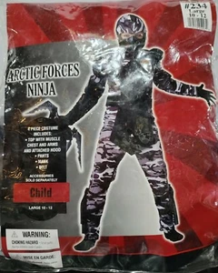 California Costumes Arctic Forces Ninja Child 4 Piece Costume, Large  (10-12) - Picture 1 of 3