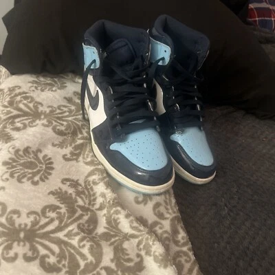 Talla 10.5 - Air Jordan 1 Retro OG Alto Azul Chill W Foto 1 de 4