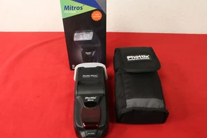 Phottix Mitros+ TTL Transceiver Flash for Canon Cameras Mint Condition - Picture 1 of 3
