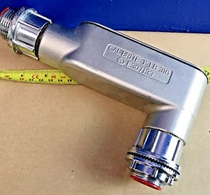 Cal-Brite 1" Edelstahl LB-Typ Condulet mit Myers Naben - Bild 1 von 8