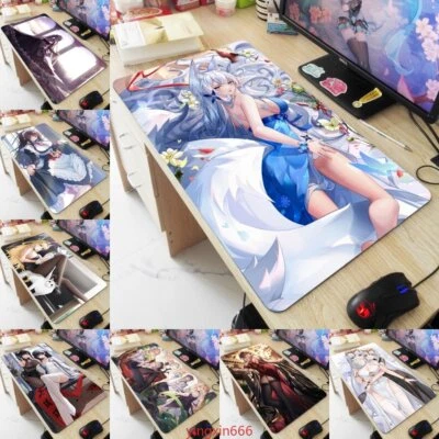 70x40cm Anime Azur Lane Taihou Emden XL HD Mouse Pad Keyboard Game Mouse Mat Y6 - Image 1 of 4