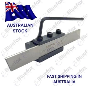 1/2" 12mm Lathe Parting Off Tool T-Type Clamp 1/8" x 3/4 x 6" HSS Blade - Picture 1 of 6