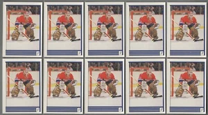 1989-90 pegatina O-Pee-Chee #57 Patrick Roy Canadiens x 10 (10 pegatinas) ¡Como nueva! - Imagen 1 de 2