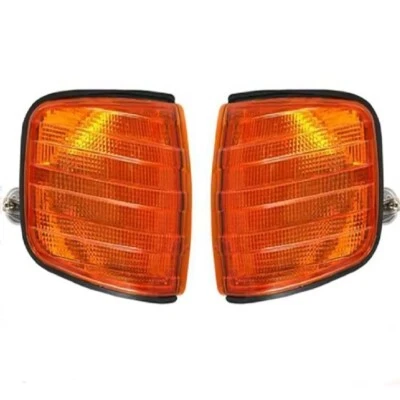 Front Turn Signal Corner Light Fit for Mercedes-Benz S Class W126 1980-1991 L+R - Image 1 of 4