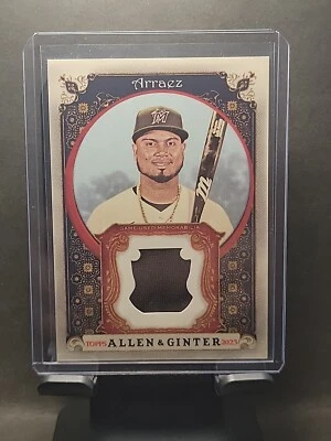 Luis Arraez 2023 Topps Allen & Ginter Full Size Relics #AGRB-LA Patch Marlins - Image 1 of 4