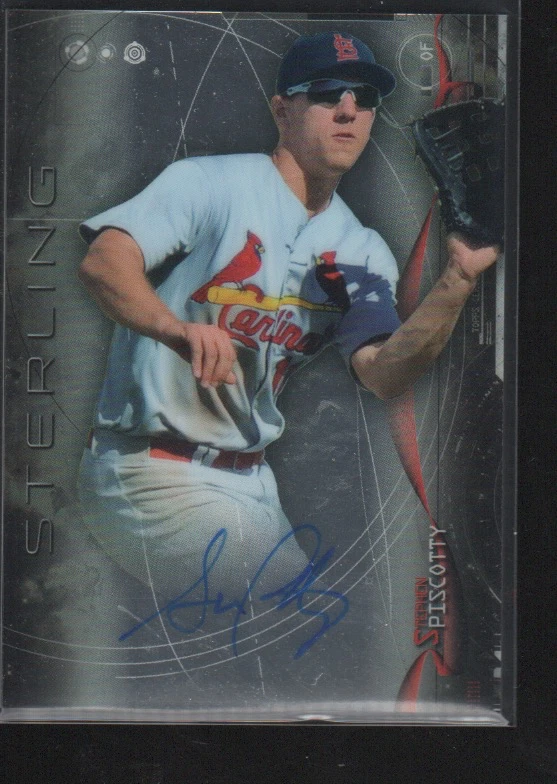 STEPHEN PISCOTTY  2014 BOWMAN STERLING PROSPECTS AUTO CARD #BSPA-SP  - Image 1 of 1