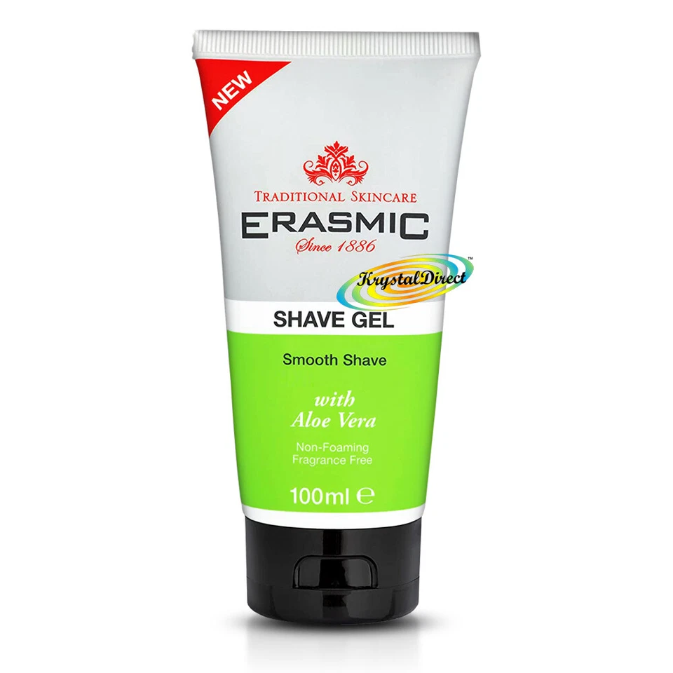 Erasmic Shave Gel Smooth Aloe Vera 100ml