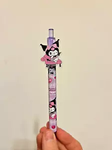 Set of 8 Kuromi Sanrio Ballpoint Pens Purple and White - Click Top Kuromi Couch - Picture 1 of 2