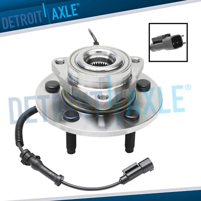 Conjunto de cojinete y buje de rueda delantera para 2009 2010 2011 para Dodge RAM 1500 con ABS Foto 1 de 4