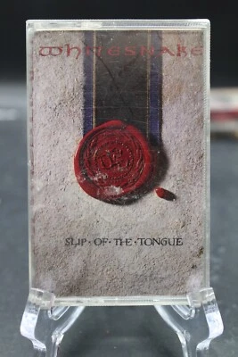 WHITESNAKE SLIP OF THE TONGUE Cassette Tape OG 1989 Hard Rock - Image 1 of 3