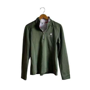 Travelers Championship MED Fairway & Greene Ladies Green Quarter Zip Pullover - Picture 1 of 5