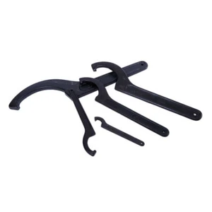 Motorcycle Bike Adjustable Hook Wrench C Spanner Repair hand Tools 22-160mm AU - Picture 1 of 24