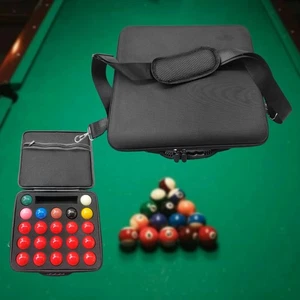Billardball-Tragetasche, gepolstert, praktisch, leicht, mit Schultergurt - Picture 1 of 7