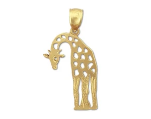 Colgante jirafa recortada oro 14K - Imagen 1 de 6