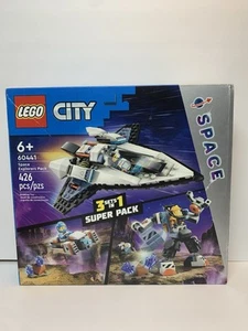 2024 LEGO City 60441 Space Explorers Spaceship 3-in-1 Super Pack 426 pcs NEW - Picture 1 of 18